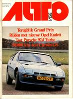 Autovisie test Porsche 924 Turbo September 1979, Boeken, Ophalen of Verzenden, Gelezen, Porsche
