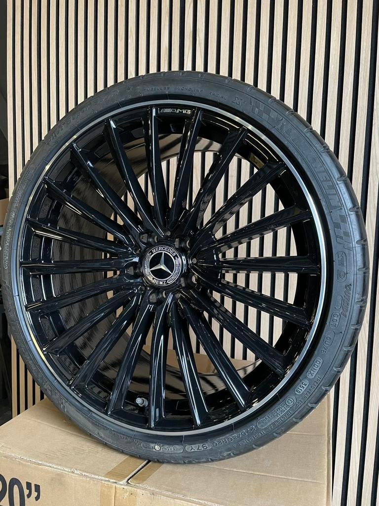 20 inch Mercedes E-Klasse velgen W213 5x112 + michelin, Velg(en), 275 mm, Nieuw, Ophalen of Verzenden
