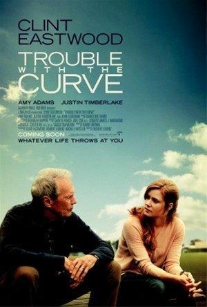 TROUBLE   WITH   THE   CURVE      filmposter., Verzamelen, Posters, Nieuw, Film en Tv, A1 t/m A3, Verzenden