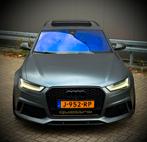 Audi RS6 2015 DYNAMIC BOMVOLL HUD KERAMISCH OPNDAK SOFTCLOSE, Start-stop-systeem, RS6, Leder, Stationwagon