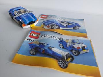 Lego Creator - 6913 - Blue Roadster 3in1, compleet beschikbaar voor biedingen