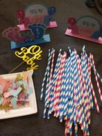 Gender reveal party versiering, Hobby en Vrije tijd, Ophalen of Verzenden, Zo goed als nieuw, Versiering, Geboorte of Huwelijk