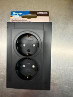 Kopp Athenis Dubbel Stopcontact - Nieuw!, Ophalen of Verzenden, Nieuw, Stopcontact