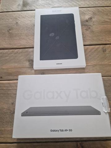 Samsung Tab A9+ 5G 64GB + Book Cover - Nieuw! beschikbaar voor biedingen