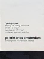 Anton van den Horst invitatie 1975 met echte foto, Antiek en Kunst, Kunst | Tekeningen en Foto's, Ophalen of Verzenden