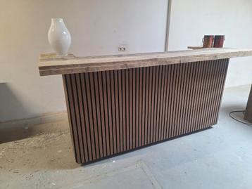 Balie bar akoestische panelen steigerhout toonbank
 beschikbaar voor biedingen