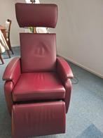 Relax fauteuil / sta-op stoel, Huis en Inrichting, Fauteuils, Ophalen, Gebruikt, Minder dan 75 cm, Leer
