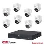 4MP Dahua Full color WizSense IP POE set/NVR+8x camera