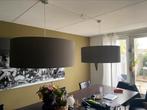 Twee taupe kleurige plafond lampen met deffuser, Huis en Inrichting, Lampen | Lampenkappen, Modern, Rond, Gebruikt, Ophalen