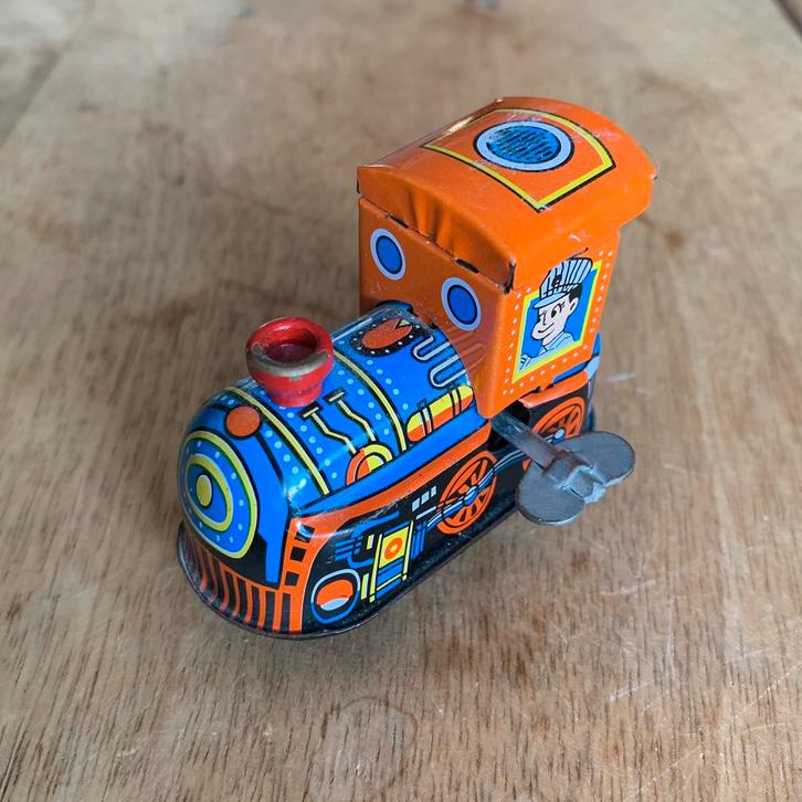 Blikken Locomotief, Verzamelen, Spoorwegen en Tramwegen, Ophalen of Verzenden