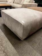 Voetenbank beige  47/98/98cm, Ophalen, ., ., Rechthoekig