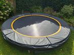 Berg trampoline 270.met beschermhoes voor winter, Ophalen, Gebruikt