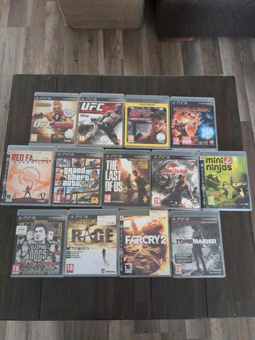 PS3 Spellen Collectie beschikbaar voor biedingen