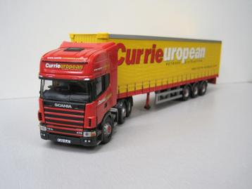 SCANIA Topline Curtainside Currie European Corgi 1:50 beschikbaar voor biedingen