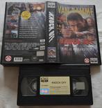 Van Damme Knock Off VHS Actie/Martial-Arts, Cd's en Dvd's, VHS | Film, Vanaf 16 jaar, Ophalen of Verzenden, Zo goed als nieuw