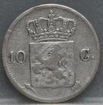 Zilveren dubbeltje 1827 U - 10 cent 1827 U - Willem 1, Postzegels en Munten, Munten | Nederland, Verzenden, Zilver, 10 cent, Koning Willem I