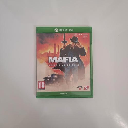 Mafia Definitive Edition - Xbox, Spelcomputers en Games, Games | Xbox One, Zo goed als nieuw, Avontuur en Actie, 1 speler, Vanaf 18 jaar