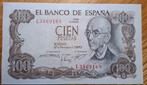 103# Spanje 100 Pesetas 1970 P152, Ophalen of Verzenden, Overige landen