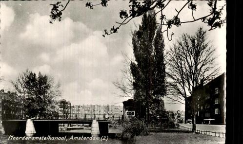Amsterdam Zuid - Noorderamstelkanaal, Verzamelen, Ansichtkaarten | Nederland, Ongelopen, Noord-Holland, 1940 tot 1960, Ophalen of Verzenden