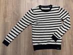 Scotch&Soda trui sweater streep beige zwart maat = S/46, Kleding | Heren, Verzenden, Beige, Zo goed als nieuw, Scotch & Soda