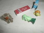 Kleine plastic figuurtjes cars schildpad aap stift gorilla, Ophalen of Verzenden, Gebruikt, Jongen of Meisje