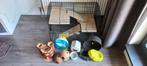 Hamsterkooi voor dwerghamster of kleine knaagdieren, Dieren en Toebehoren, Kooi, Minder dan 75 cm, Zo goed als nieuw, Hamster