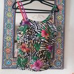 Ulla popken tankini bovenstuk maat 48 zgan, Kleding | Dames, Badmode en Zwemkleding, Ophalen of Verzenden, Zo goed als nieuw, Zwart