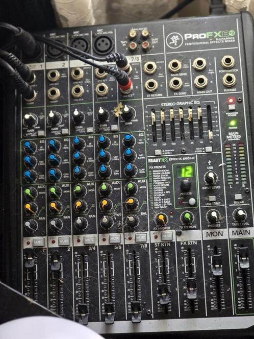 ProFX8v2 mengpaneel, Muziek en Instrumenten, Mengpanelen, Zo goed als nieuw, Ophalen