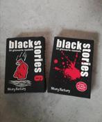 Black stories, original en 6, gitzwarte raadsels, Een of twee spelers, Ophalen of Verzenden, Zo goed als nieuw