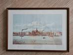 Litho stad Dordrecht anno 1864, Minder dan 50 cm, Ophalen of Verzenden, Zo goed als nieuw, Schilderij