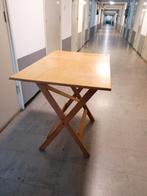 Houten klaptafel, gebruikt, 60 /90,zie foto's,phalen in Ede, Huis en Inrichting, Ophalen, Gebruikt, 50 tot 100 cm, Vintage