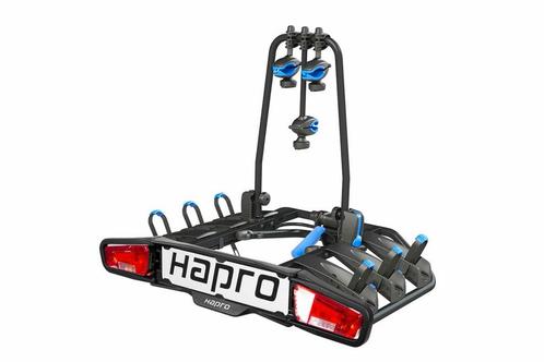 Hapro fietsendrager 3 fietsen Te huur, Auto diversen, Fietsendragers, Nieuw, Trekhaakdrager, 3 fietsen of meer, Brede banden, Elektrische fiets