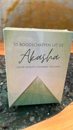 55 boodschappen uit de Akasha kaartendeck, Boeken, Nhelete Steinman-Tjallingii, Tarot of Kaarten leggen, Overige typen, Nieuw