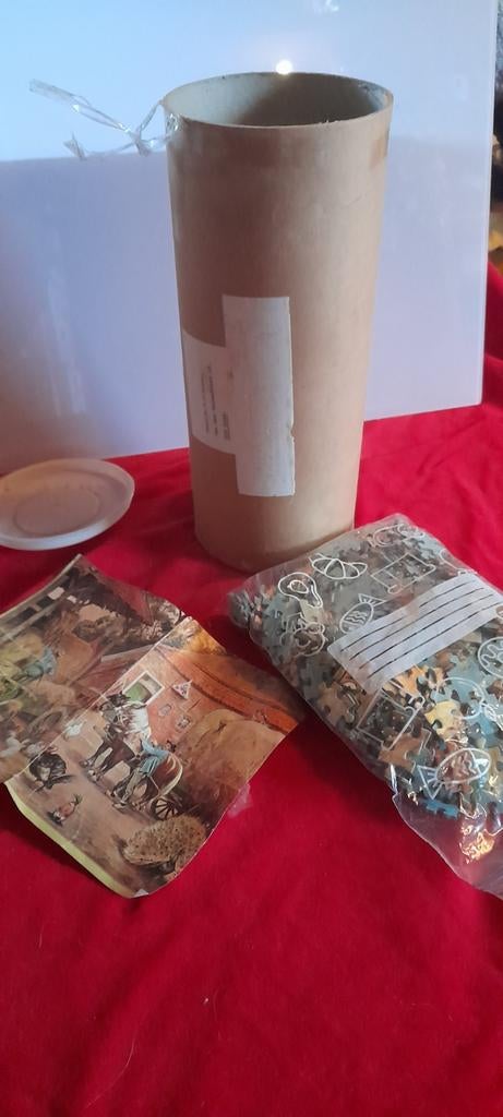 Vintage Ot en Sien puzzle, Ophalen of Verzenden, Minder dan 500 stukjes, Zo goed als nieuw
