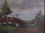 Harry Koolen (1904-1985) - Boerderij met waterput - 1950, Antiek en Kunst, Ophalen