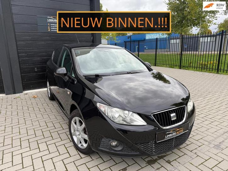 SEAT Ibiza 1.4 Style Airco Elek Ramen parkeersensor lage Km!, Auto's, Seat, Bedrijf, Te koop, Ibiza, ABS, Airbags, Airconditioning