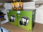 2x Philips buiten wandlamp Creek + Handson decoled, Minder dan 50 watt, Wandlamp, Aluminium, Ophalen of Verzenden