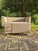 Designbank Gelderland 4850 + poef, 150 tot 200 cm, Stof, Driepersoons, 75 tot 100 cm