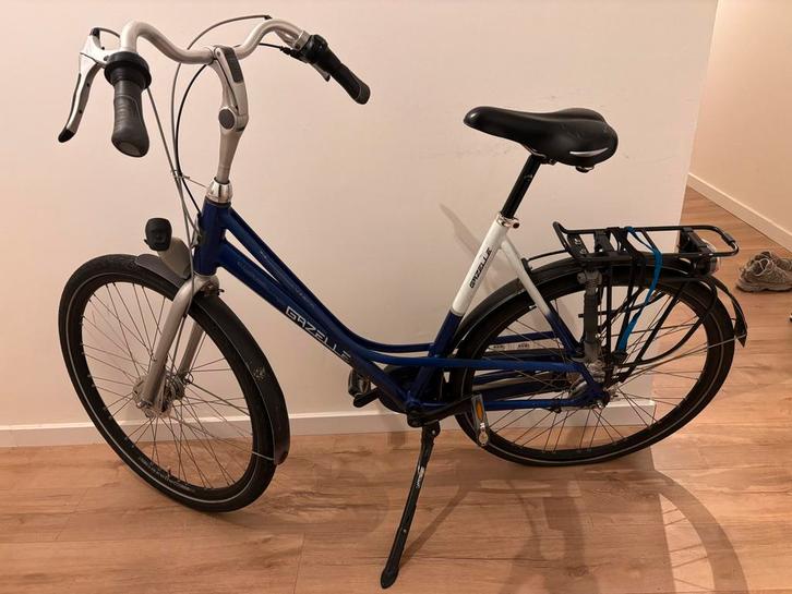 Gazelle Damesfiets - Shimano, Fietsen en Brommers, Fietsen | Dames | Damesfietsen, Gebruikt, Gazelle, Versnellingen, 56 cm of meer