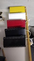 Vintage metalen wandlampjes, Ophalen of Verzenden, Gebruikt, Overige materialen, Vintage