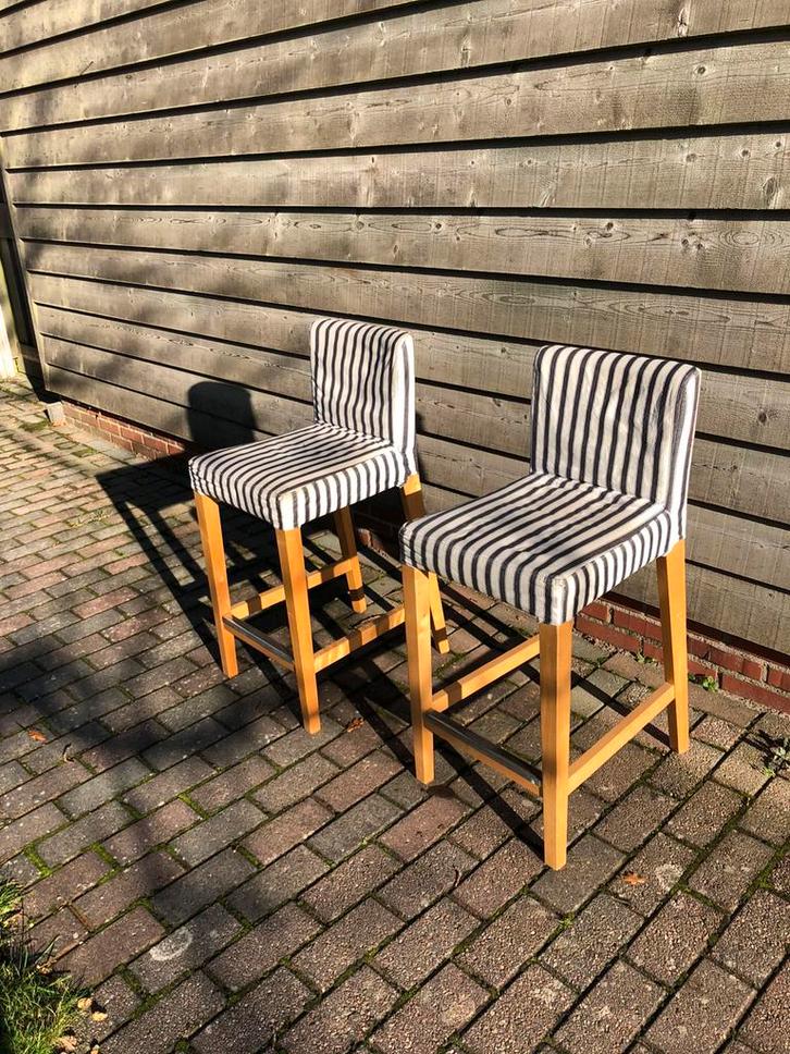 Kruk barkruk Hendriksdal met Linneryd, Huis en Inrichting, Barkrukken, Zo goed als nieuw, Ophalen