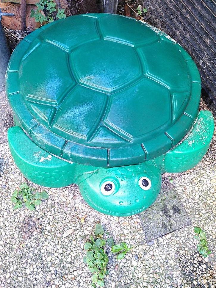 Zandbak Schildpad Little Tikes, Kinderen en Baby's, Speelgoed | Buiten | Zandbakken, Gebruikt, Ophalen