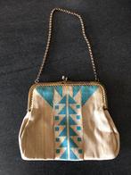 OUD STOFFEN PORTEMONNEE/TASJE, Antiek en Kunst, Antiek | Kleding en Accessoires, Ophalen of Verzenden