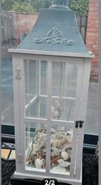 Windlicht 73cm hoog, Huis en Inrichting, Woonaccessoires | Kandelaars en Kaarsen, Ophalen of Verzenden, Metaal, 50 tot 75 cm