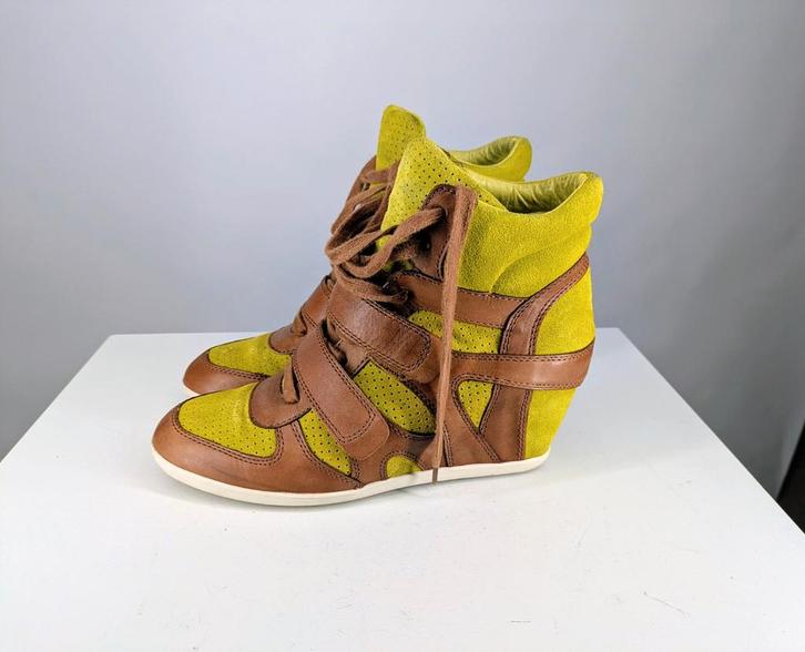 Ash Bowie Wedge Sneaker - Maat 40, Kleding | Dames, Schoenen, Gedragen, Sneakers of Gympen, Bruin, Ophalen of Verzenden