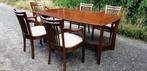 Schuitema Jugendstil Tafel met Stoelen, Ophalen, Gebruikt, 4 tot 6 stoelen