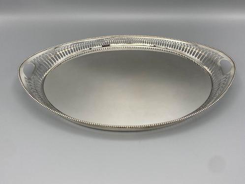 Zilveren dienblad, Antiek en Kunst, Antiek | Goud en Zilver, Zilver, Ophalen of Verzenden