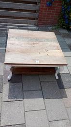 Riviera Maison driftwood salontafel 90x90 Rivièra Maison, Huis en Inrichting, Tafels | Salontafels, Ophalen, Gebruikt, 50 tot 100 cm