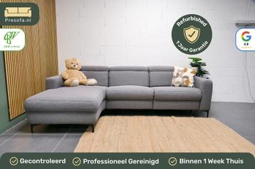 Kleine Hoekbank Montel lichtgrijs [Refurbished] beschikbaar voor biedingen