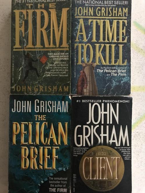 Rechtbank thrillers van John Grisham (8 stuks)., Boeken, Thrillers, Gelezen, Amerika, Ophalen of Verzenden